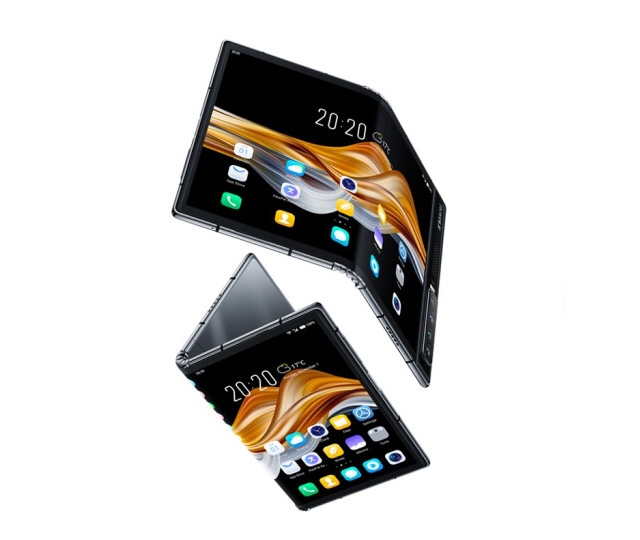 灰色金色可选柔宇royoleflexpai2新一代5g双模折叠屏手机12gb512gb